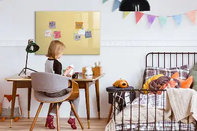 Tableau magnétique à dessiner de couleur crème