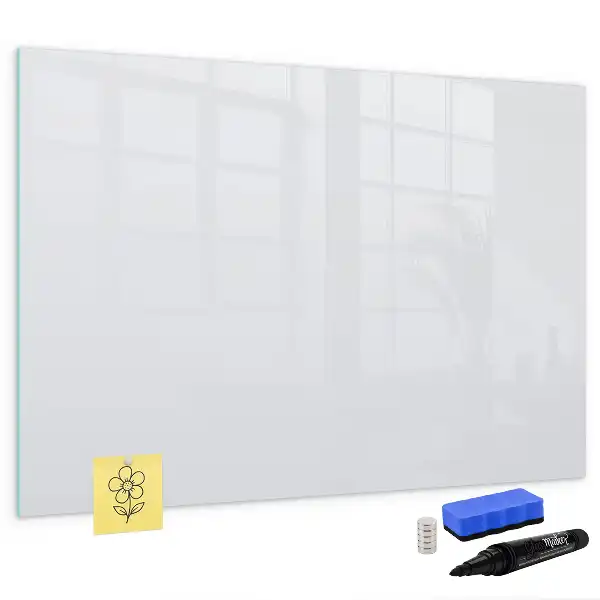 Tableau magnétique pour dessiner couleur blanc cassé
