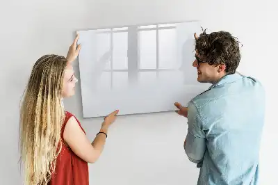 Tableau magnétique pour dessiner couleur blanc cassé