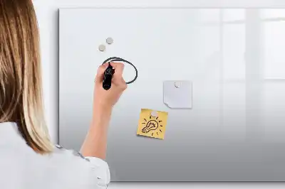 Tableau magnétique pour dessiner couleur blanc cassé
