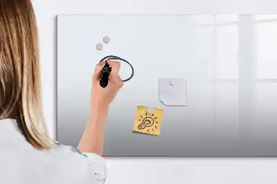 Tableau magnétique pour dessiner couleur blanc cassé
