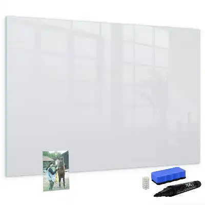 Tableau magnétique pour dessiner couleur blanc cassé