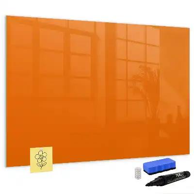 Tableau magnétique à dessiner de couleur orange