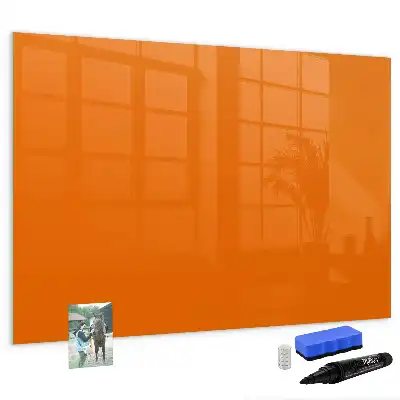 Tableau magnétique à dessiner de couleur orange