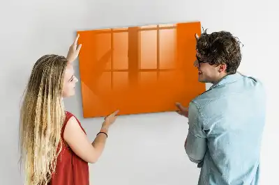 Tableau magnétique à dessiner de couleur orange