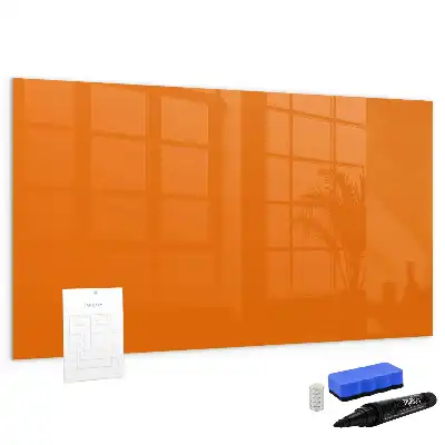 Tableau magnétique à dessiner de couleur orange