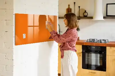 Tableau magnétique à dessiner de couleur orange
