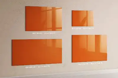 Tableau magnétique à dessiner de couleur orange