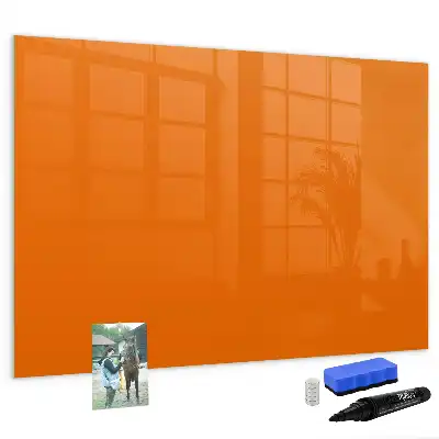 Tableau magnétique à dessiner de couleur orange