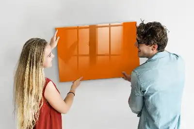Tableau magnétique à dessiner de couleur orange