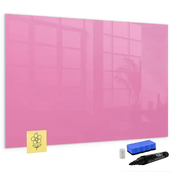 Tableau magnétique pour dessiner de couleur rose