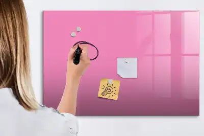 Tableau magnétique pour dessiner de couleur rose