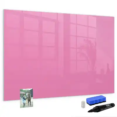 Tableau magnétique pour dessiner de couleur rose