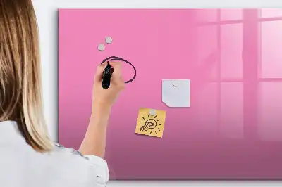 Tableau magnétique pour dessiner de couleur rose