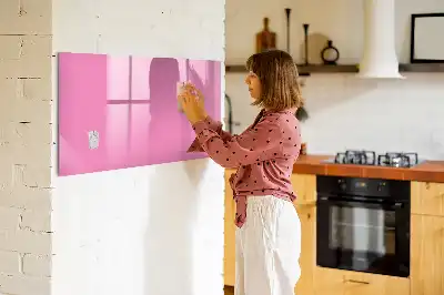 Tableau magnétique pour dessiner de couleur rose