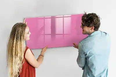 Tableau magnétique pour dessiner de couleur rose