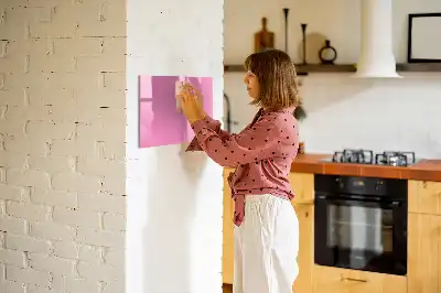 Tableau magnétique pour dessiner de couleur rose