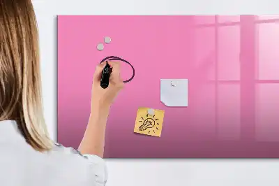 Tableau magnétique pour dessiner de couleur rose