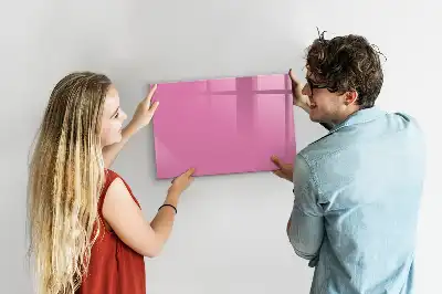 Tableau magnétique pour dessiner de couleur rose