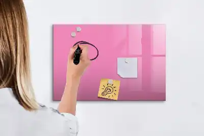 Tableau magnétique pour dessiner de couleur rose
