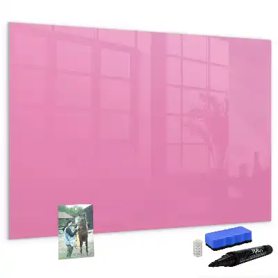 Tableau magnétique pour dessiner de couleur rose