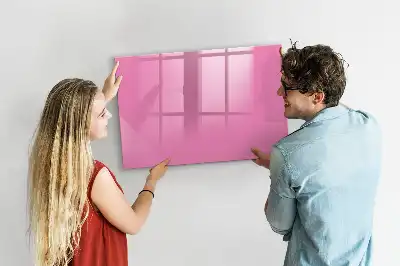 Tableau magnétique pour dessiner de couleur rose