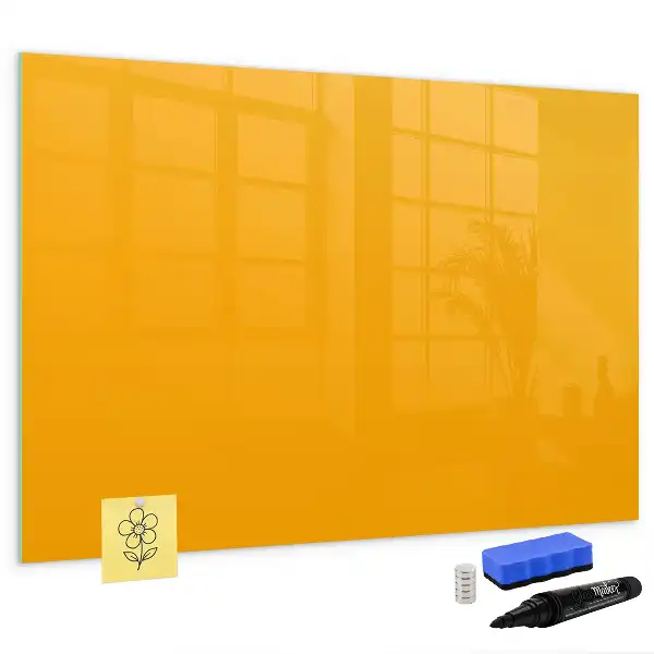 Tableau magnétique pour dessiner jaune or