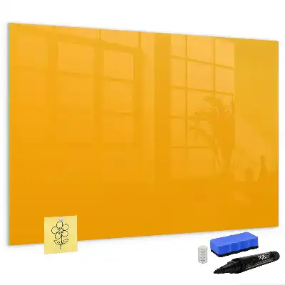 Tableau magnétique pour dessiner jaune or