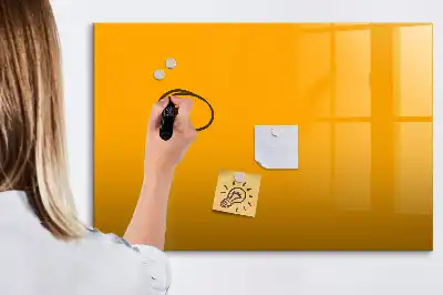 Tableau magnétique pour dessiner jaune or