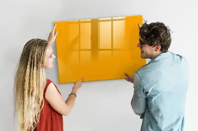 Tableau magnétique pour dessiner jaune or
