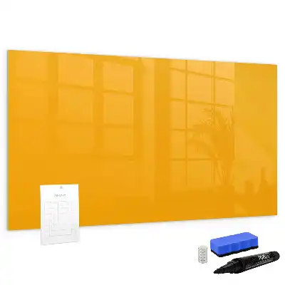 Tableau magnétique pour dessiner jaune or
