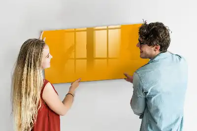 Tableau magnétique pour dessiner jaune or