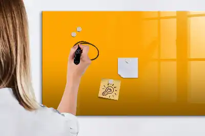 Tableau magnétique pour dessiner jaune or