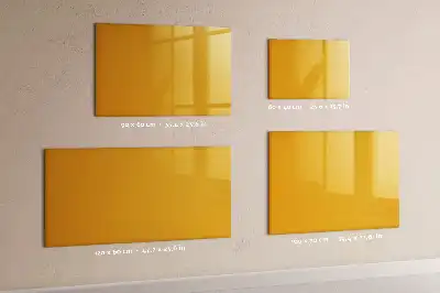Tableau magnétique pour dessiner jaune or