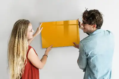 Tableau magnétique pour dessiner jaune or