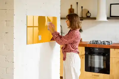Tableau magnétique pour dessiner jaune or