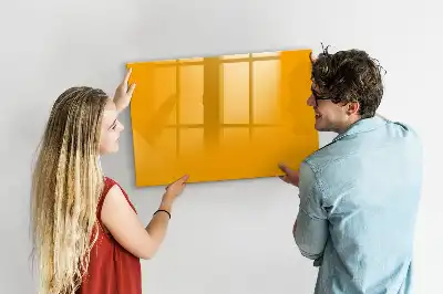 Tableau magnétique pour dessiner jaune or