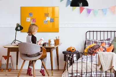 Tableau magnétique pour dessiner jaune or
