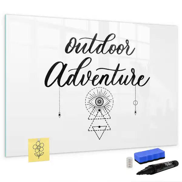 Tableau magnétique pour dessiner modèle Aventure en plein air
