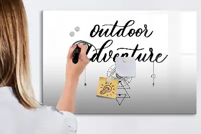 Tableau magnétique pour dessiner modèle Aventure en plein air
