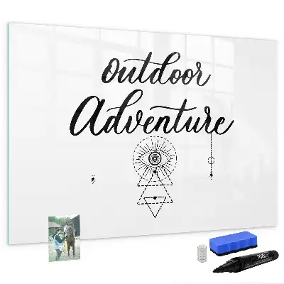 Tableau magnétique pour dessiner modèle Aventure en plein air