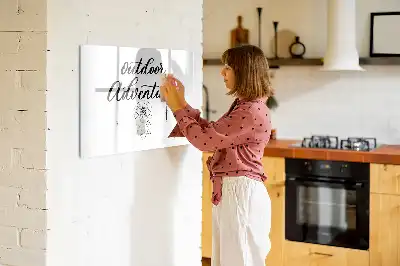 Tableau magnétique pour dessiner modèle Aventure en plein air