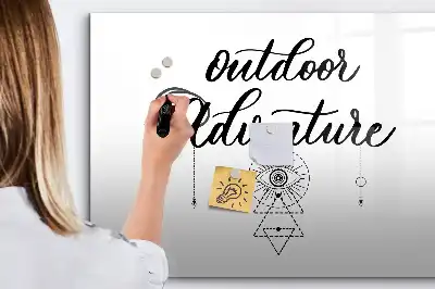 Tableau magnétique pour dessiner modèle Aventure en plein air