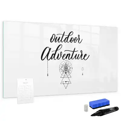 Tableau magnétique pour dessiner modèle Aventure en plein air