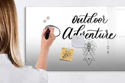 Tableau magnétique pour dessiner modèle Aventure en plein air