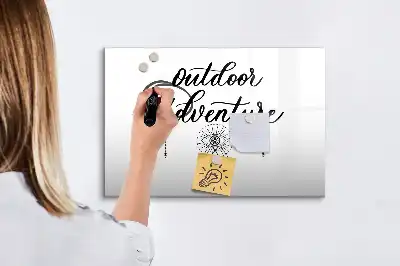 Tableau magnétique pour dessiner modèle Aventure en plein air