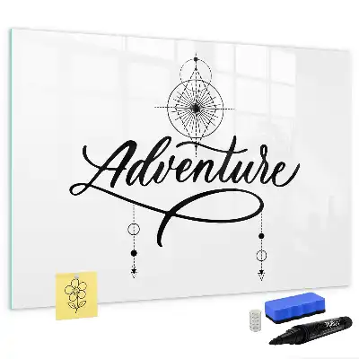 Tableau magnétique à dessiner modèle Aventure