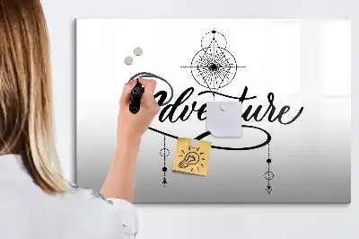 Tableau magnétique à dessiner modèle Aventure