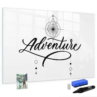 Tableau magnétique à dessiner modèle Aventure