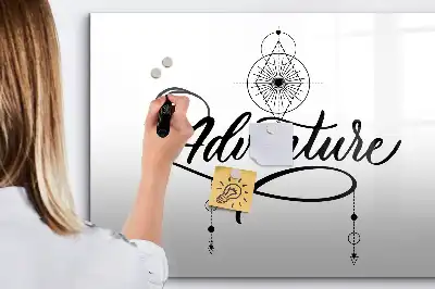 Tableau magnétique à dessiner modèle Aventure